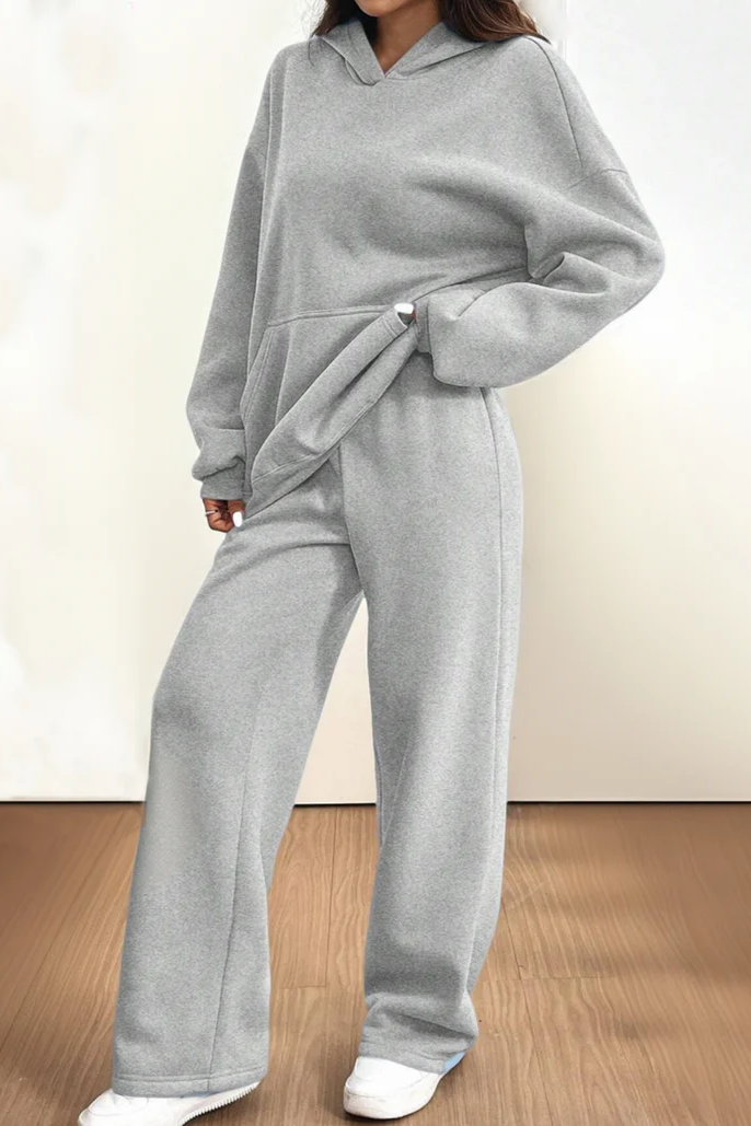 Heavy Hoodie + Sweat Pants Set